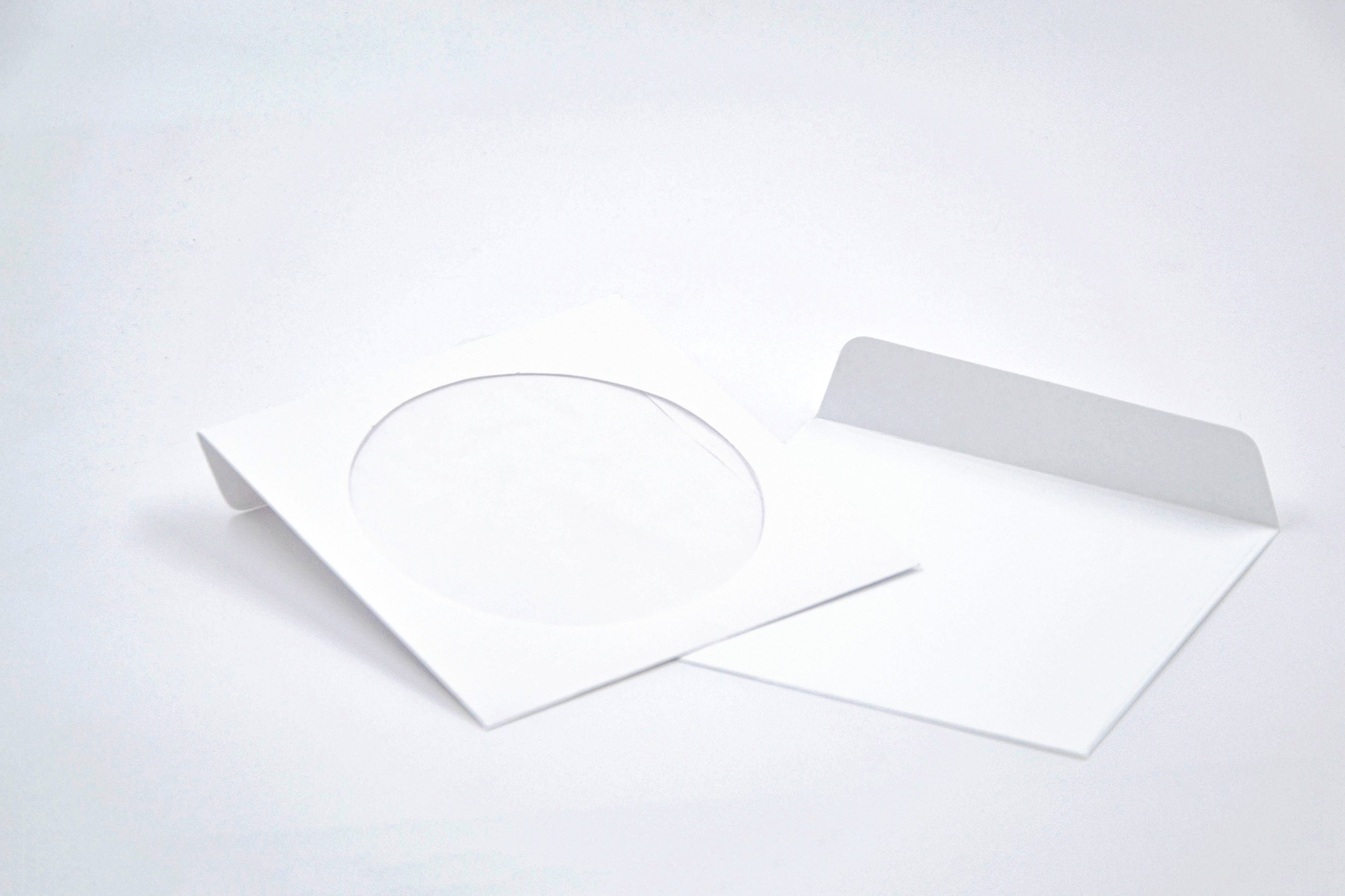 Конверт CD / DVD - 2001 силикон, окно